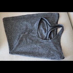 Lululemon grey tank